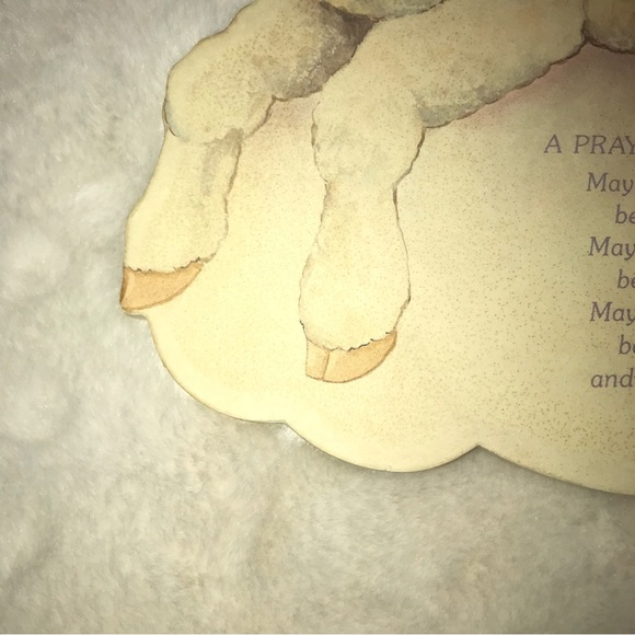 Vintage “A PRAYER FOR BABY” Hallmark Plaque DE8504 - Picture 7 of 9